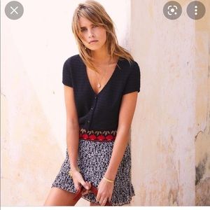 Sézane Cassi skirt NWT